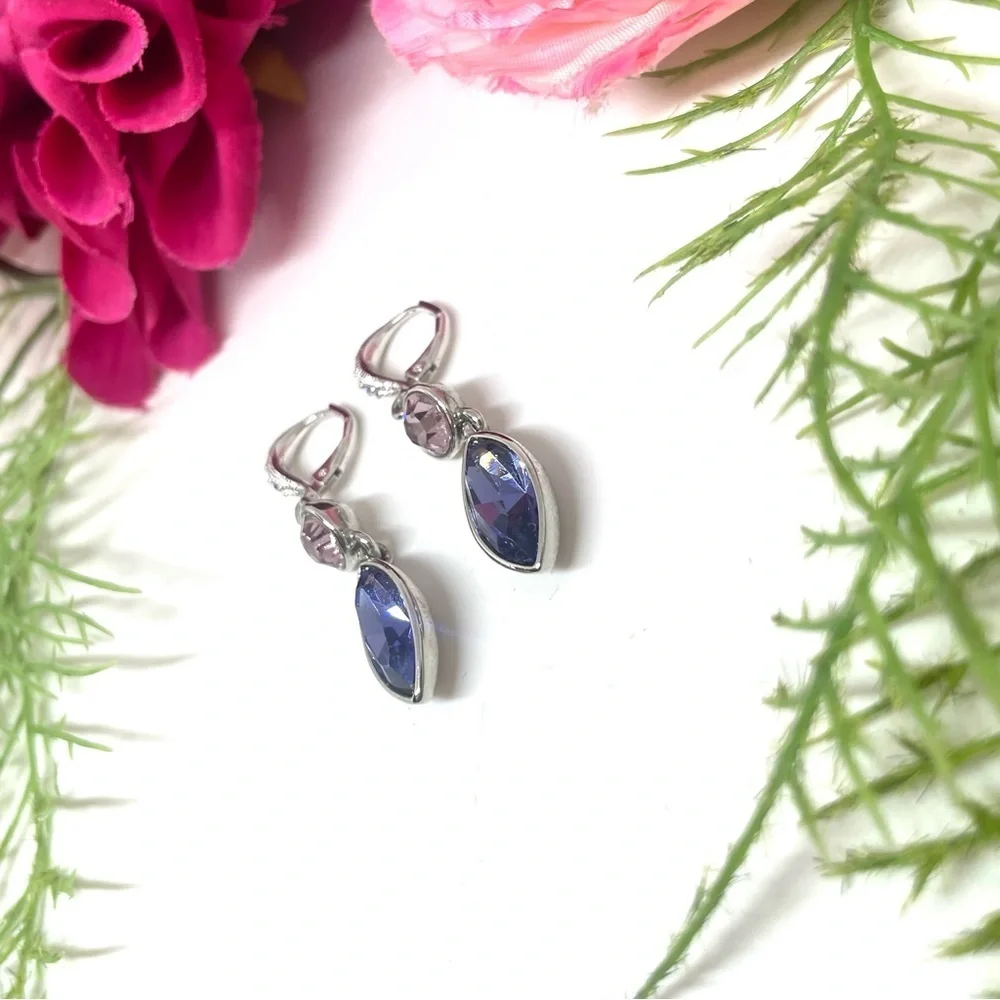 GIVENCHY⚜️Colorful Crystal Teardrop Earrings